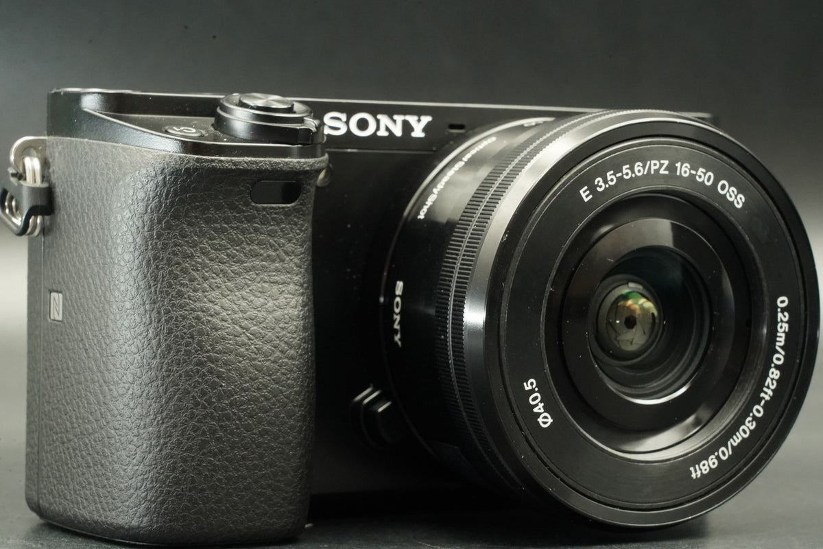 Sony a6000 Digital Camera Black w/ 16-50 + 55-210mm Lens US STOCK #12205