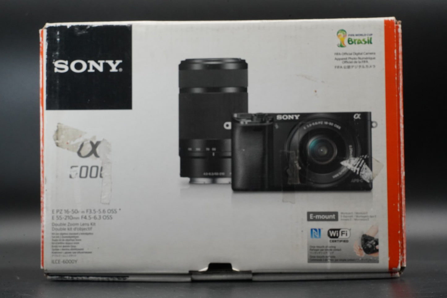 2374 cuts! Sony a6000 Digital Mirrorless Camera Silver w/ 16-50 + 55-210mm 11485