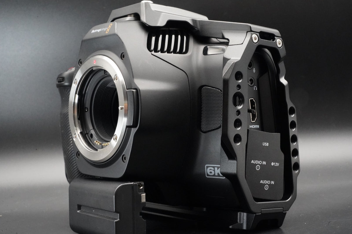 Canon EF Mount Blackmagic Cinema Camera 6K CINECAM60KLFL #11036