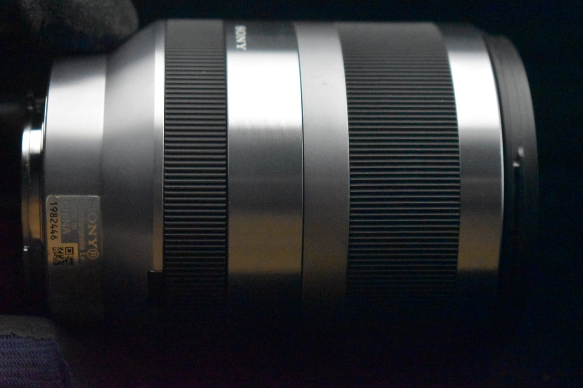 [US Duty Paid] Sony E 18-200mm f/3.5-6.3 OSS silver Lens E Mount SEL18200 9073