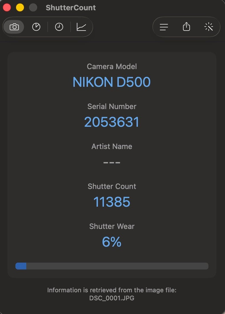Nikon D500 20.9MP Digital SLR Camera Body -6% cuts- #11599
