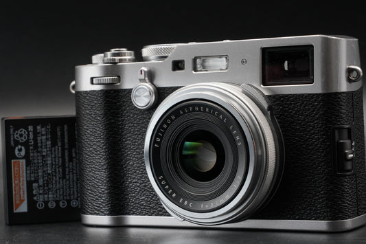 Fujifilm X100F 24.3MP Digital Camera Silver From JAPAN US Duty Paid 11269