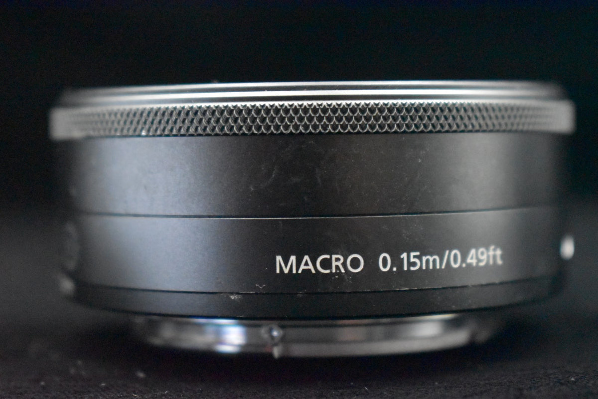 Canon EF-M 22mm f2 STM Lens for EOS M EF-M Mount Black #12440