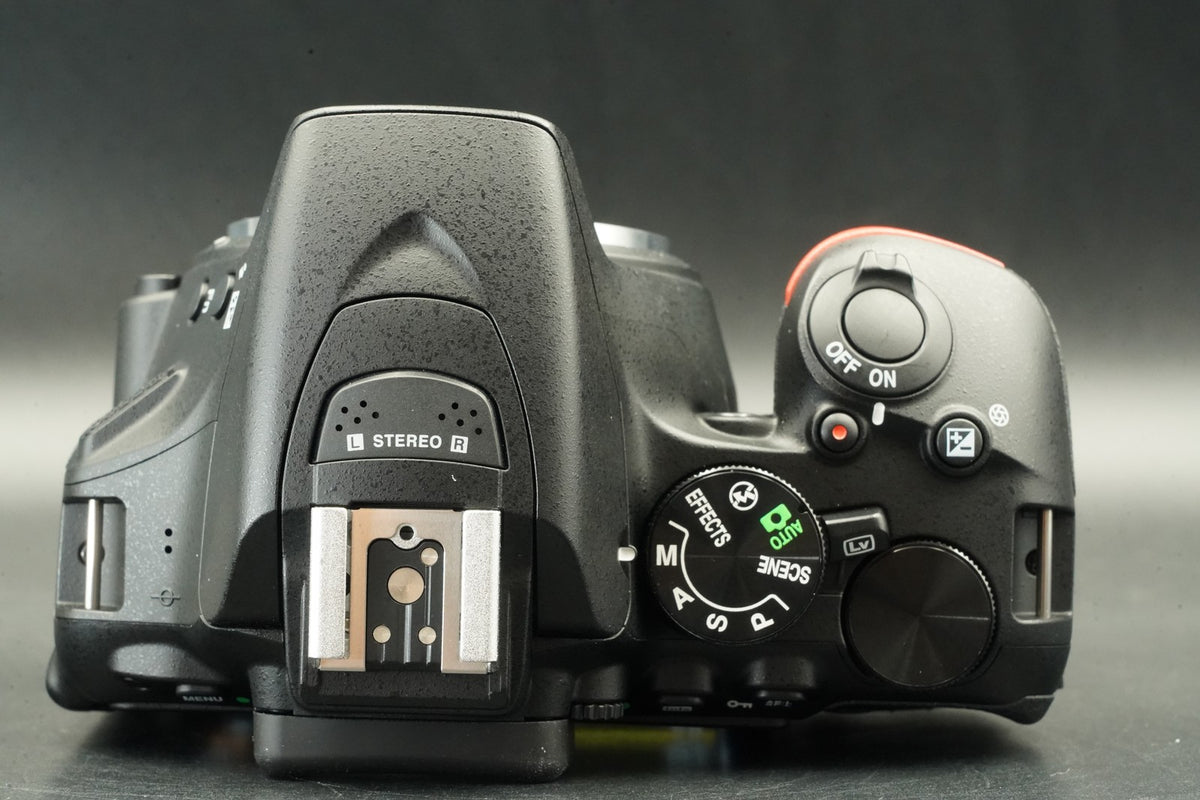 Nikon D5500 DSLR Digital Camera Body Only Black -1948 cuts- #12487