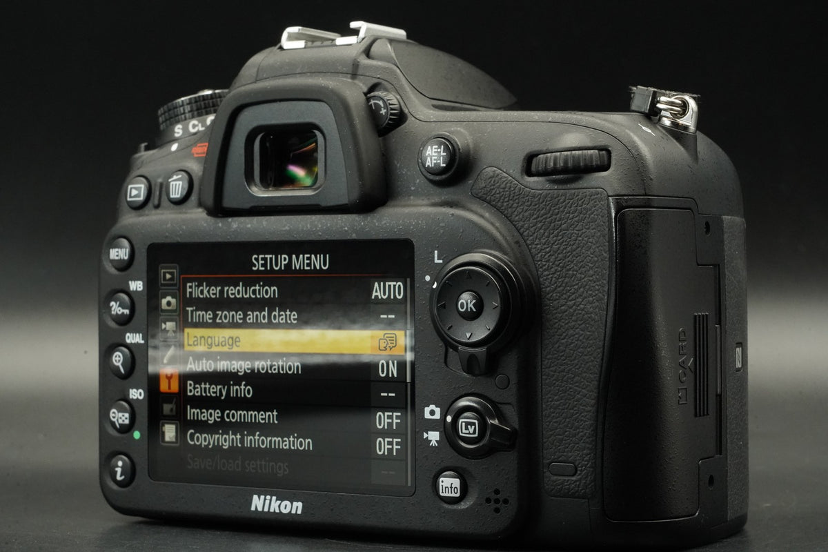 Nikon D7200 24.2 MP Digital SLR Camera Body Only -8738 cuts- US STOCK #11512