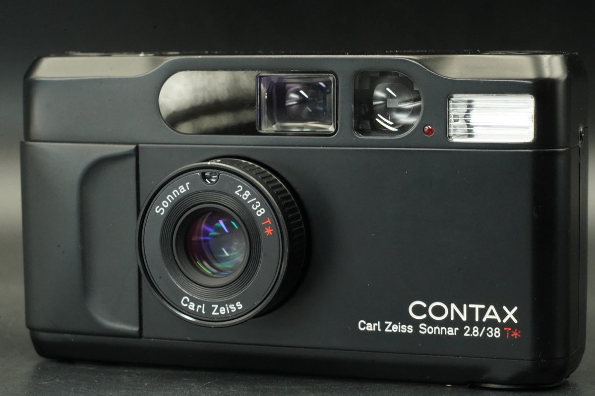 Contax T2 Titan Black 35mm Point & Shoot Film Camera #12166