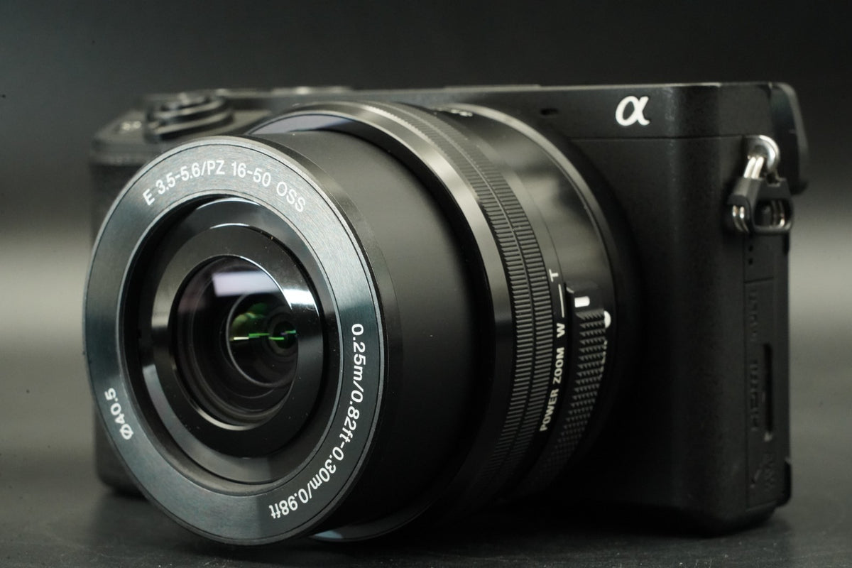 Sony a6300 + 16-50mm PZ Lens Mirrorless Digital Camera Black -120275cuts- #12357