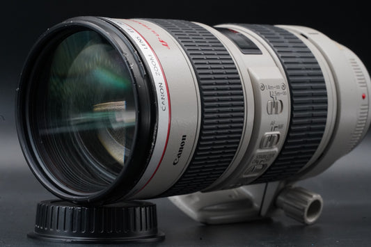 Canon EF 70-200mm F/2.8 L USM Telephoto Zoom AF Lens US Duty Paid JAPAN 11414