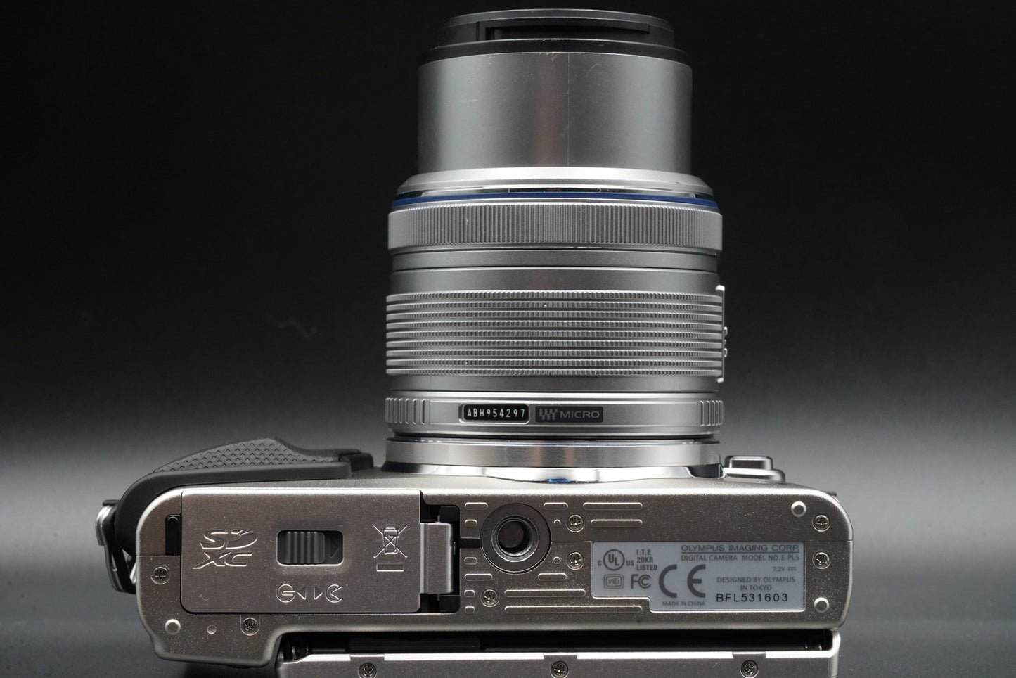 36 cuts! Olympus E-PL5 w/ Lens Mirrorless Digital Camera Silver 10547