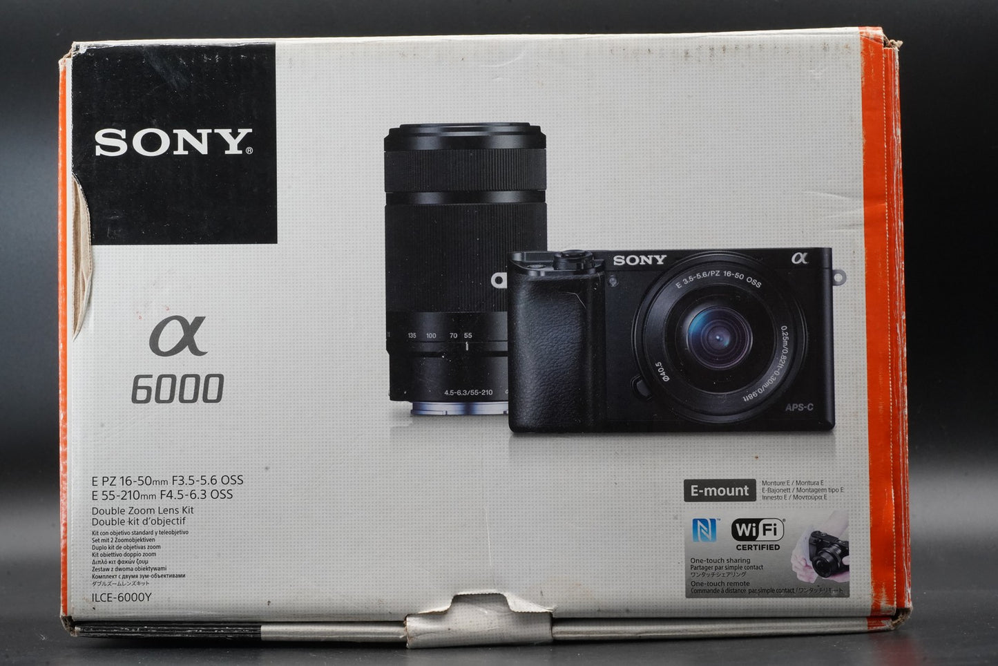 1761 cuts! Sony a6000 Digital Mirrorless Camera Silver w/ 16-50 + 55-210mm 11486
