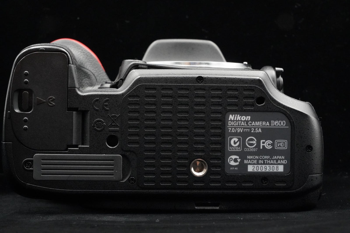 Nikon D600 DSLR Digital SLR Camera Black Used US STOCK #9929
