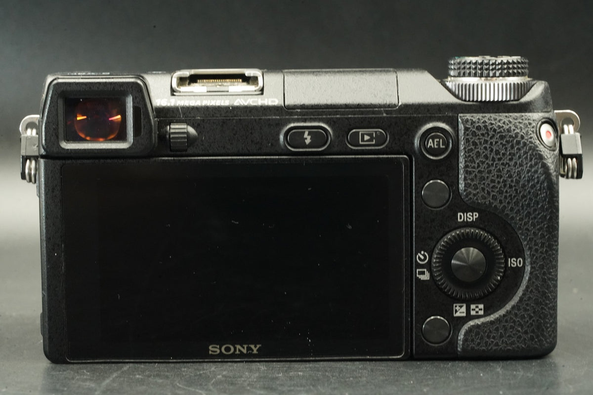 Sony α NEX-6 Digital Camera w/ 16-50mm PZ Lens ENGLISH OK -11701 cut- #12455
