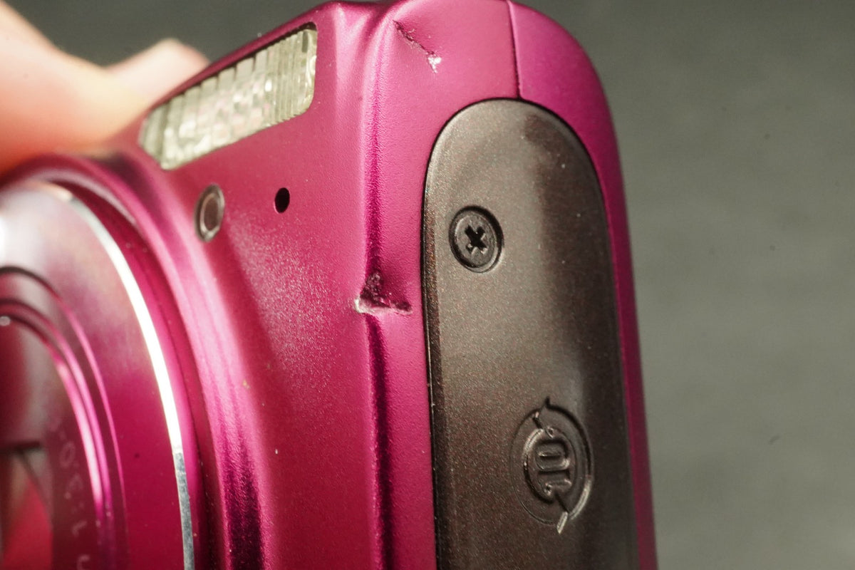 Canon IXY 620F Pink ELPH 330 12.1MP 10x zoom Digital Camera #12441