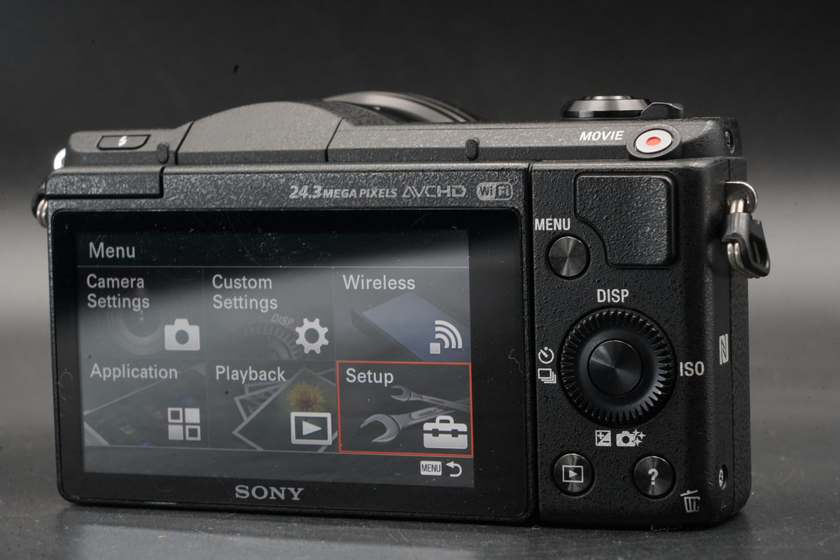 Sony a5100 Mirrorless Digital Camera Black -2104 cuts- US STOCK #11353