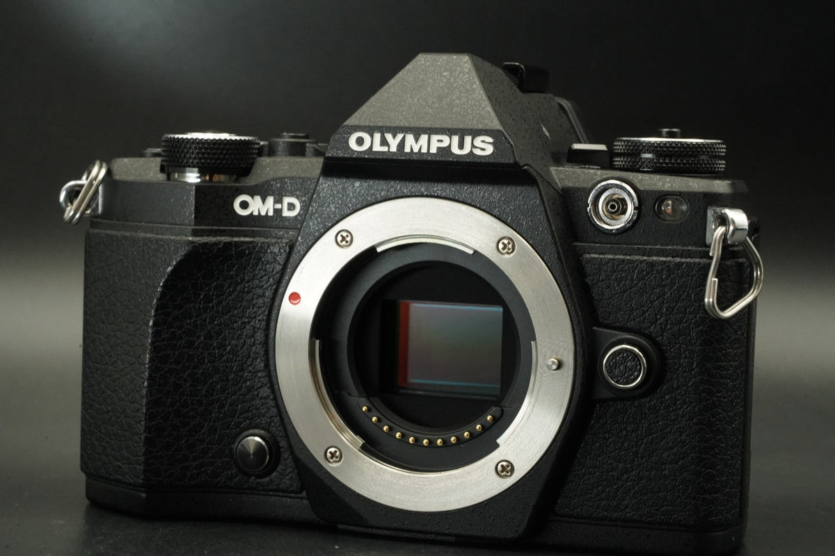 Olympus OM-D E-M5 Mark II 16.1MP Digital SLR Camera Black -10687 cuts- #11902