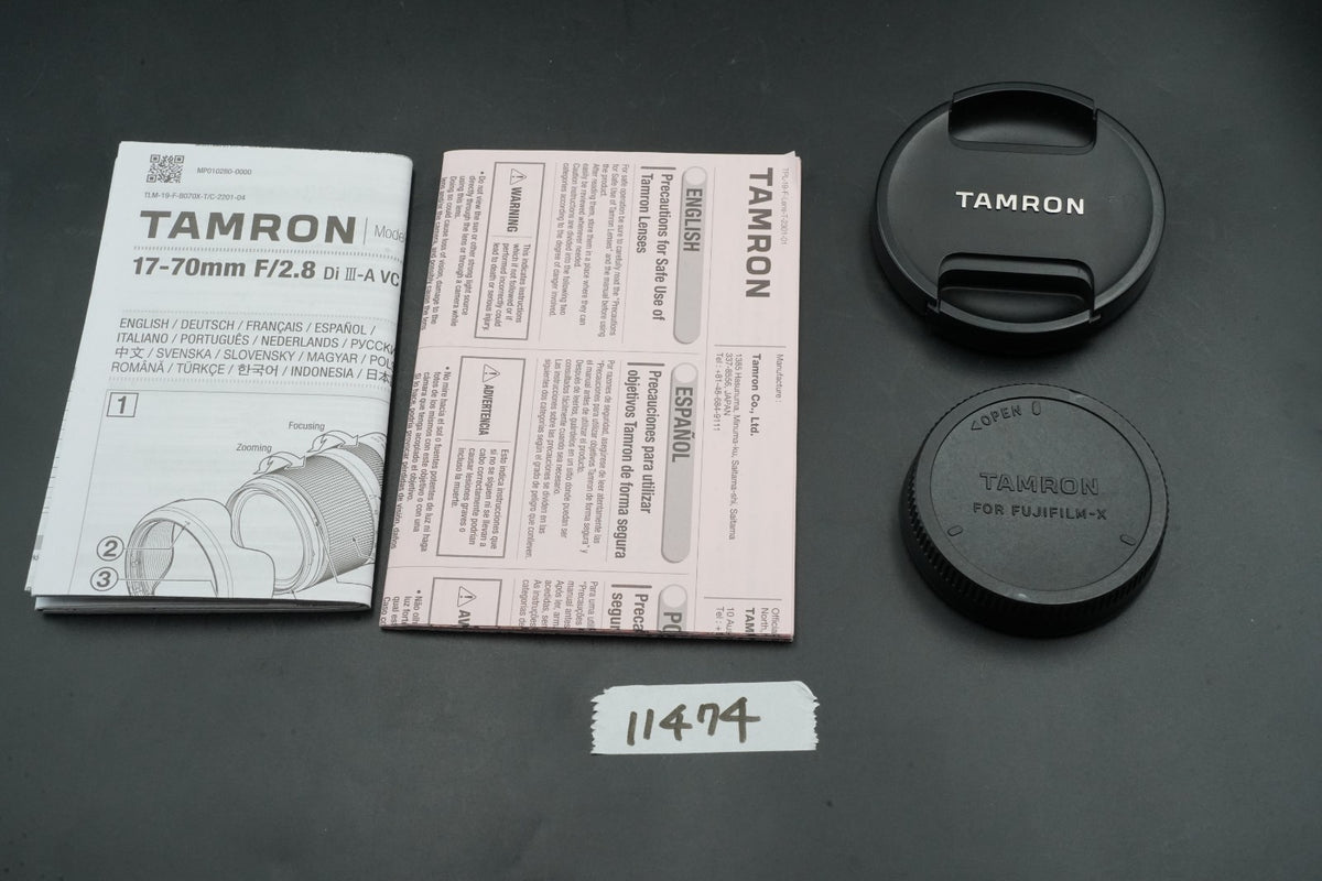 Tamron 17-70mm f/2.8 Di III-A VC RXD Lens For Sony E  mount #11581
