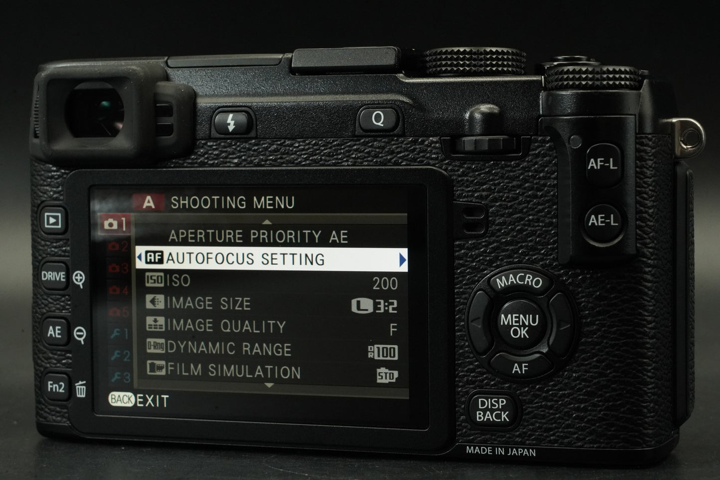 Fujifilm X-E2 Mirrorless Digital Camera Black Used US Duty Paid 11671