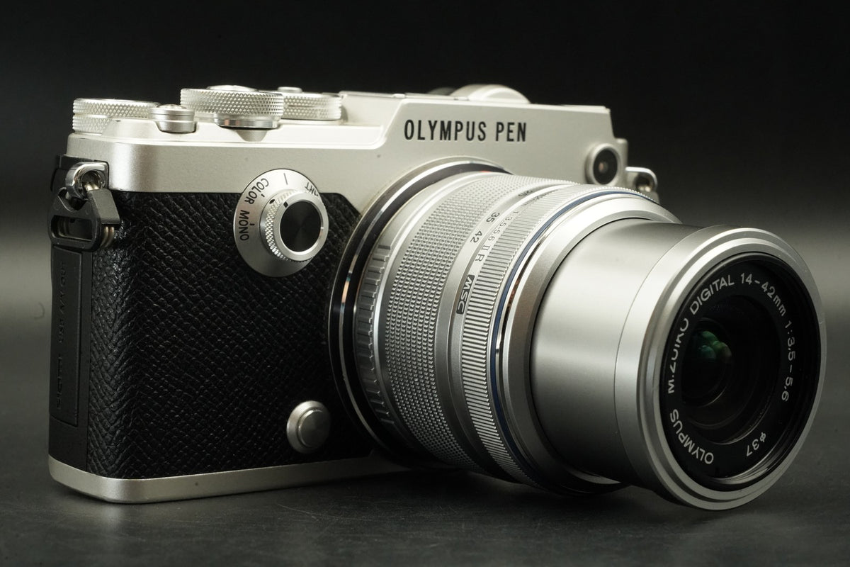 Olympus PEN-F Mirrorless Digital Camera w/ 14-42mm Lens -12441 cut- #12373
