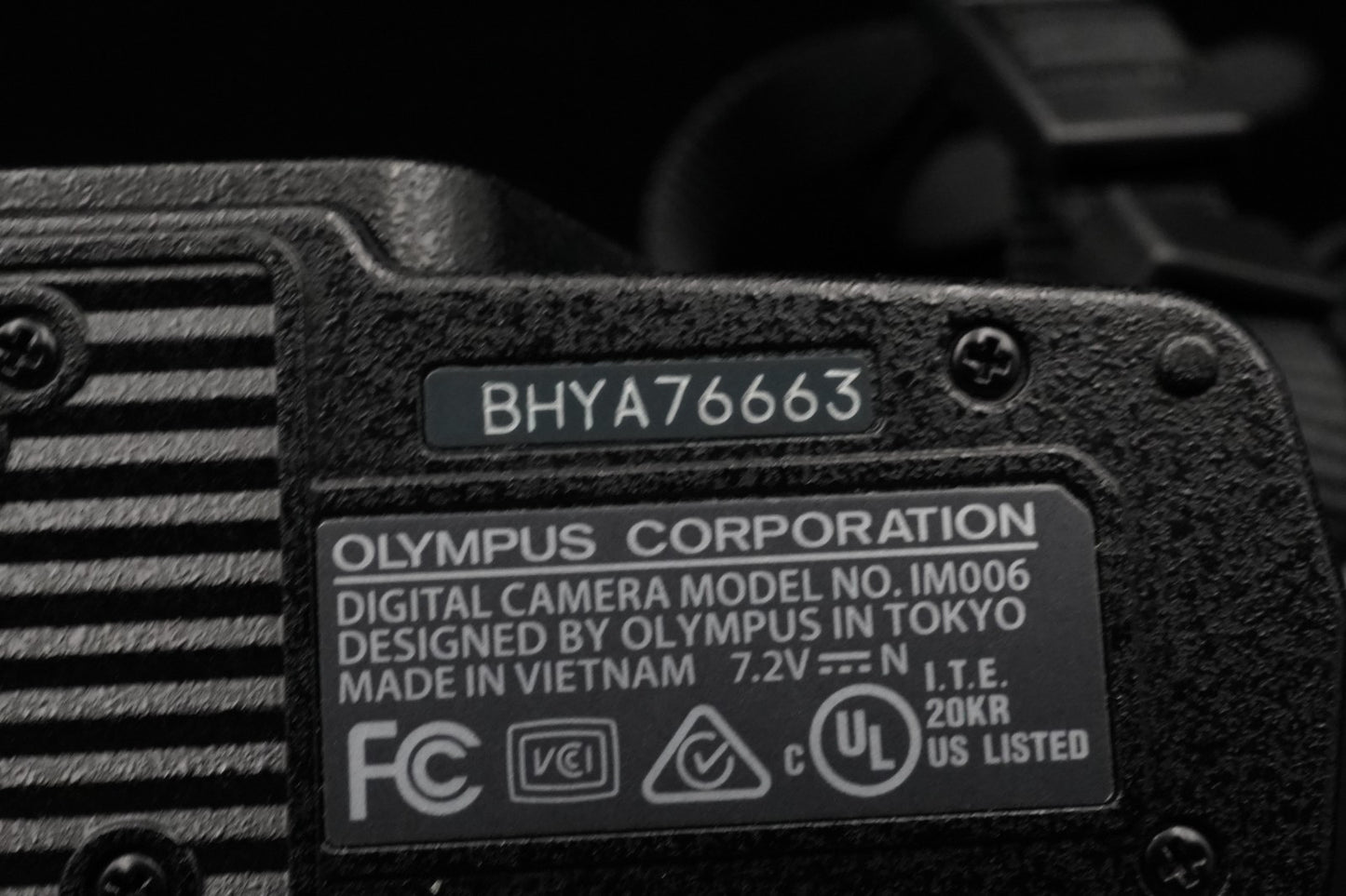 Olympus OM-D E-M10 Mark III Black Digital Camera Body Only US Duty Paid 9558