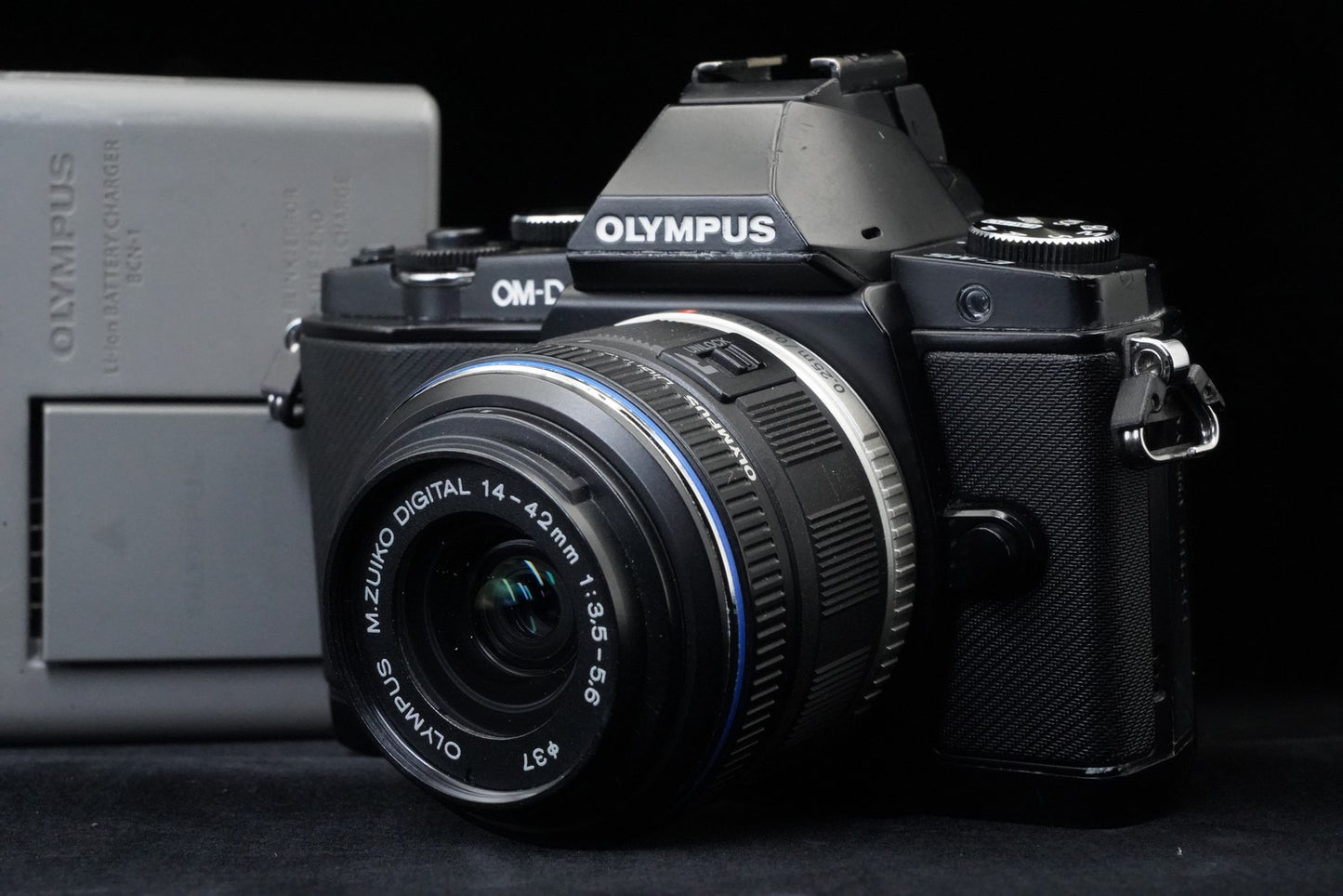 Olympus OM-D E-M5 Mirrorless Digital Camera with Lens Black US Duty Paid 10047