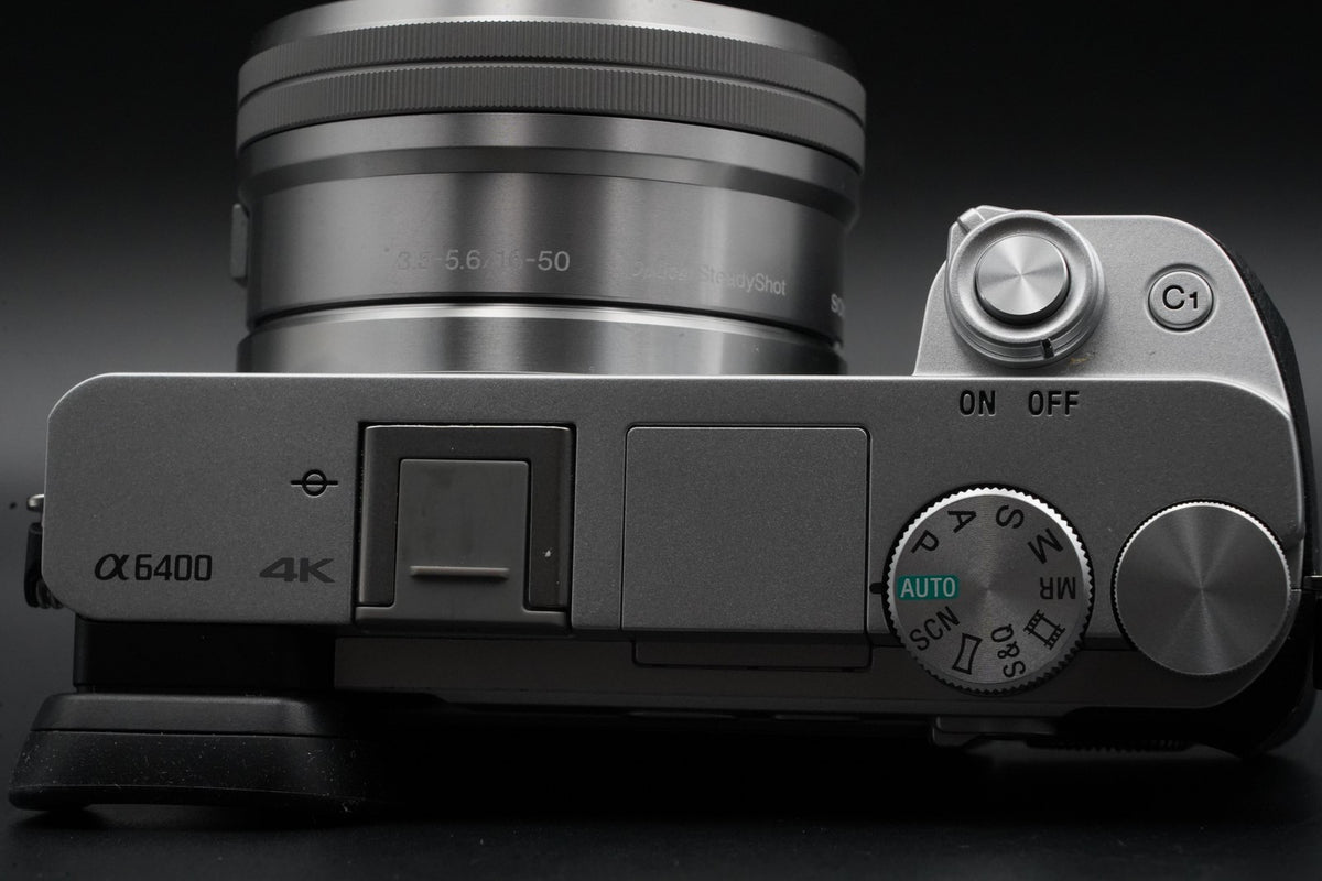 Sony Alpha A6400 Mirrorless Digital Camera with Lens Silver US STOCK #10607