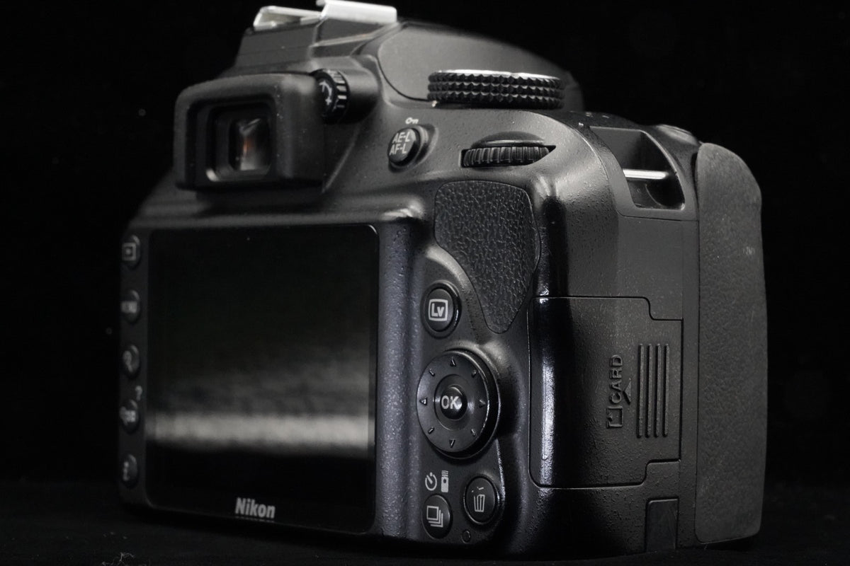 Nikon D3400 Black 24.2 MP DSLR Camera with 18-55mm Lens US STOCK