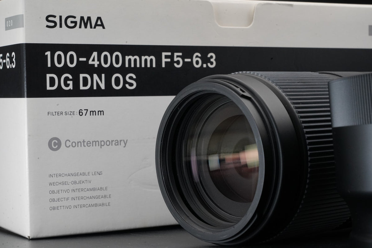 SIGMA 100-400mm F/5-6.3 DG DN OS Contemporary F5-6.3 Lens Sony E #11262
