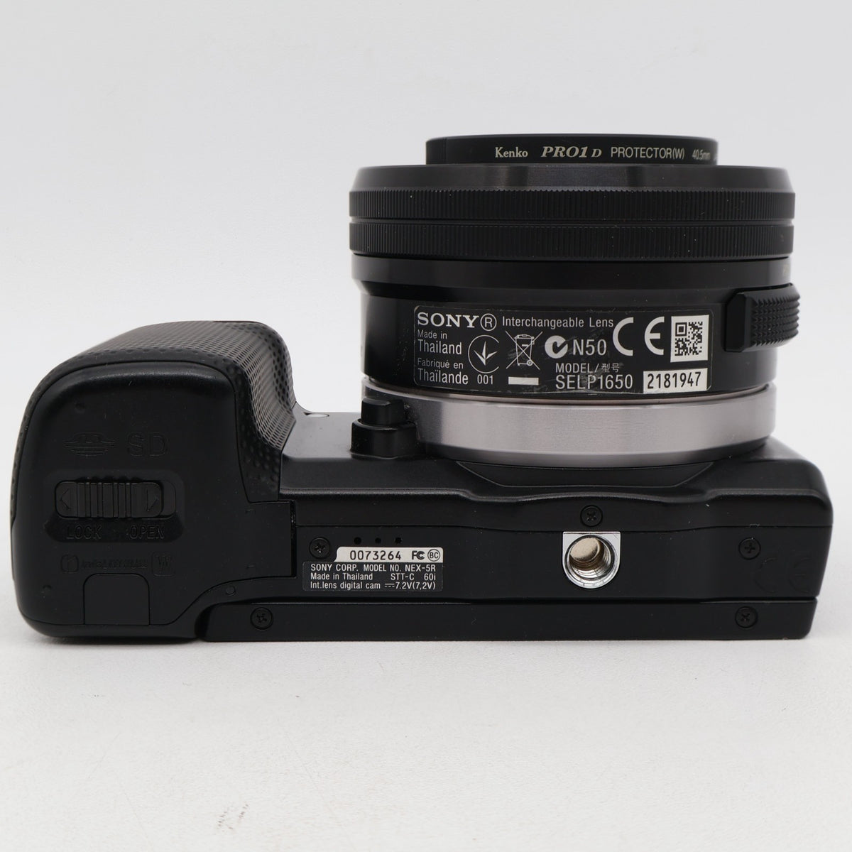 Sony Alpha NEX-5R Digital Camera Black 16-50mm Lens English OK -1226cut- #11953
