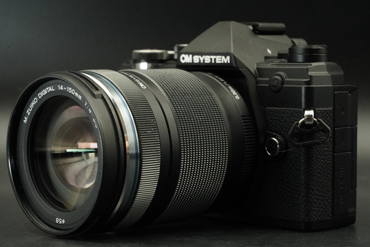 Kit objectif OM SYSTEM OM-5 Noir + 14-150mm F/4-5.6 II -3439 coupes- #11676