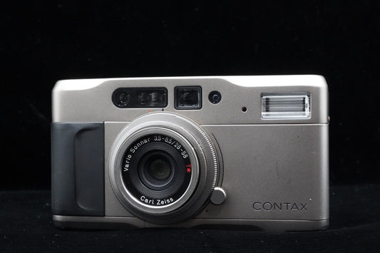 [US Duty Paid] Tested! Contax TVS Point & Shoot 35mm Film Vintage Camera 9635