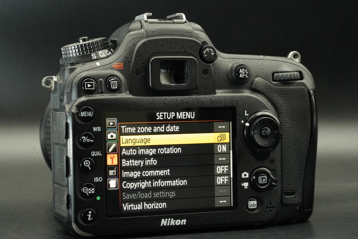 Nikon D7100 24.1MP Digital SLR Camera Black Body -476473 cuts- US STOCK #11967