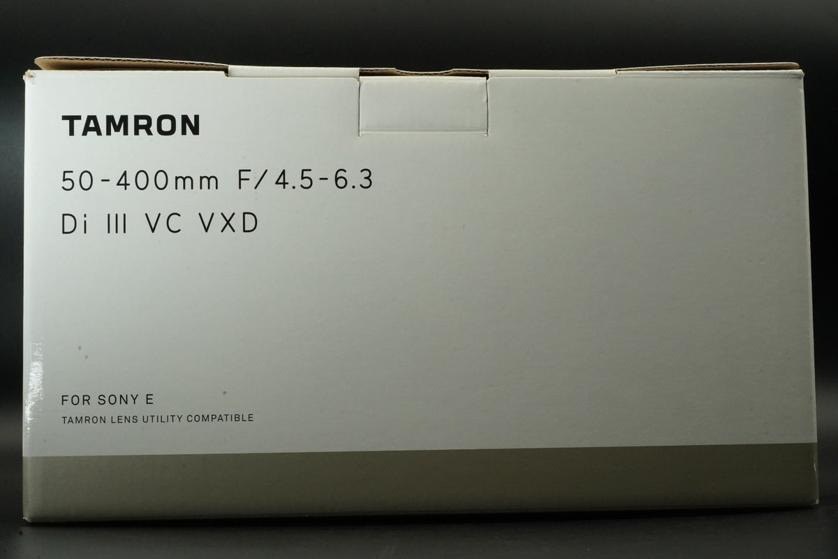 Tamron 50-400 mm f/4,5-6,3 Di III VC VXD A067 para Sony E montura lente...