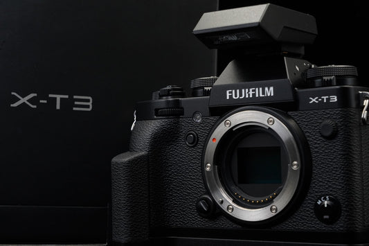 Count 1 [US Duty Paid] Fujifilm X-T3 Mirrorless Digital Camera Black 10271