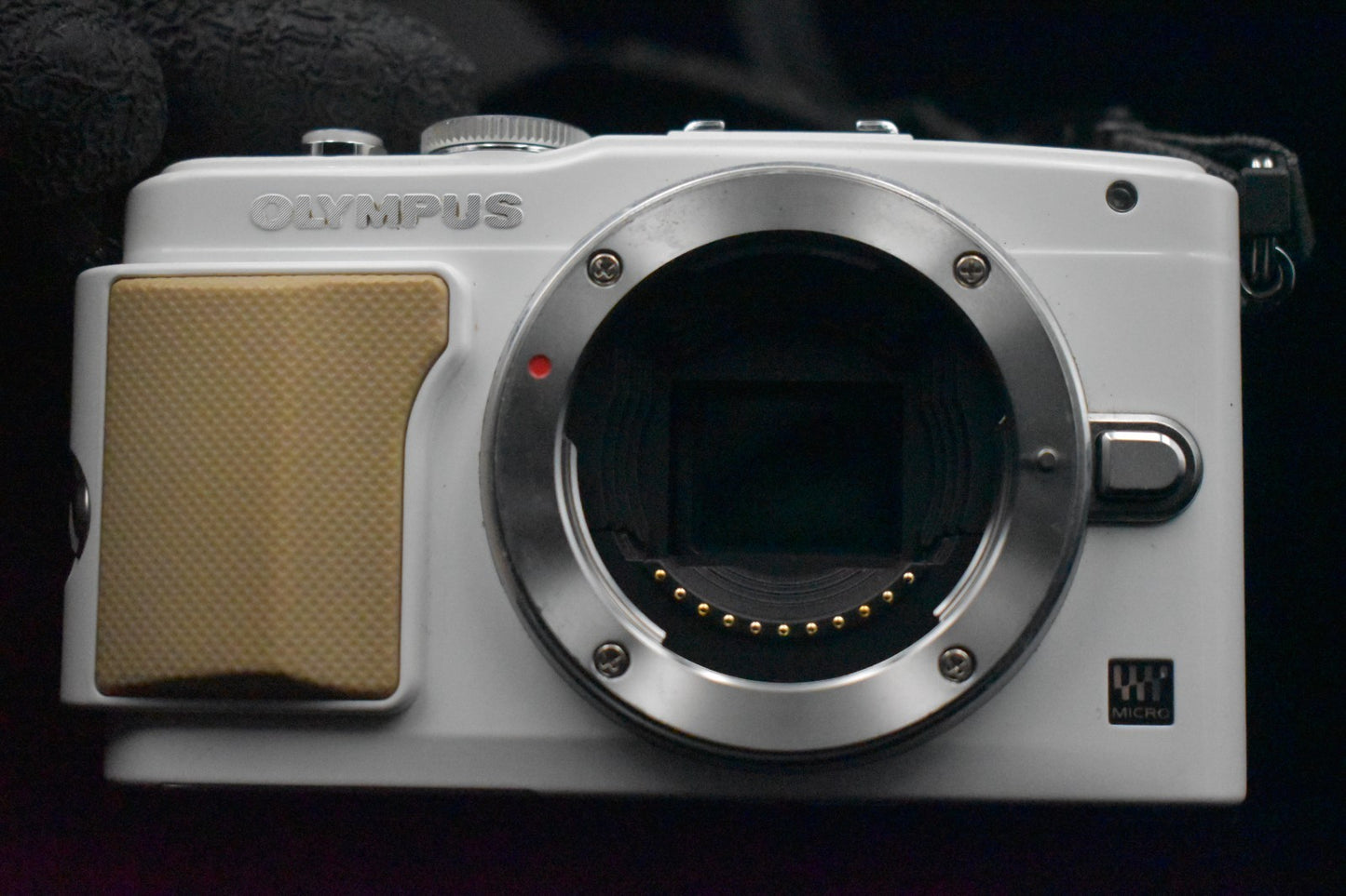 [US Duty Paid] Olympus Pen Lite E-PL5 White Mirrorless Digital Camera 9251
