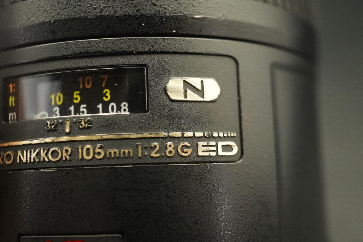Nikon AF-S MICRO NIKKOR 105mm F/2.8G ED VR Lens #12478