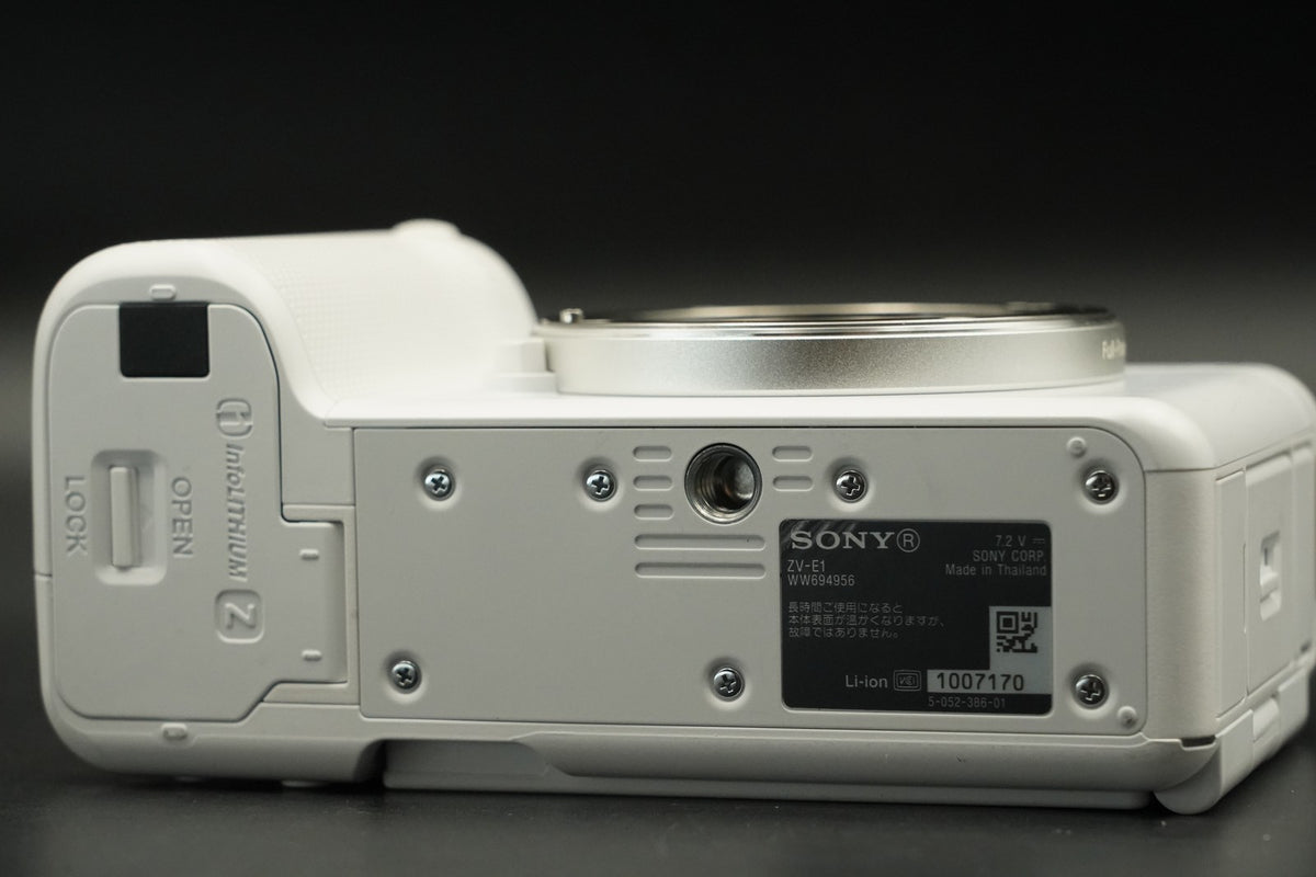 Sony Alpha ZV-E1 4K UHD Mirrorless Camera English White US STOCK #11520