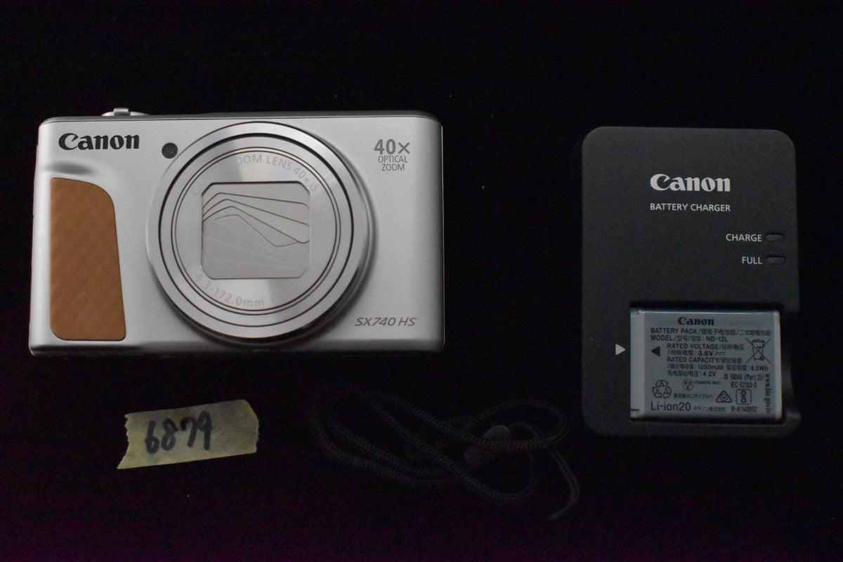 [US Duty Paid] Canon PowerShot SX740 HS silver Digital Compact Camera 6879