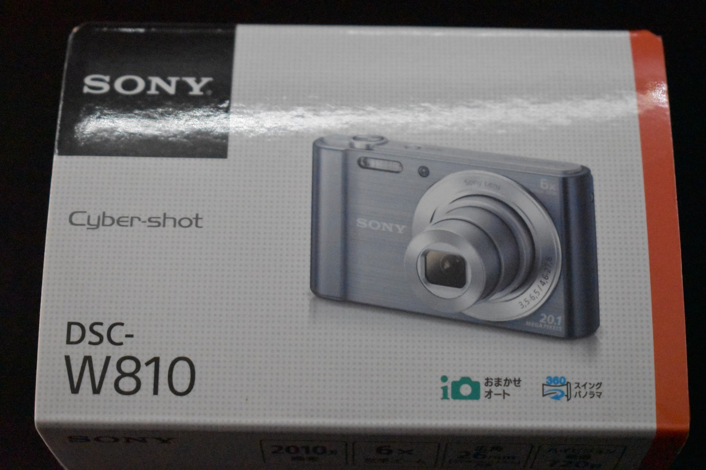 [US Duty Paid] Sony Cyber-shot DSC-W810 Pink 20.1MP 6x Zoom Digital Camera 7216