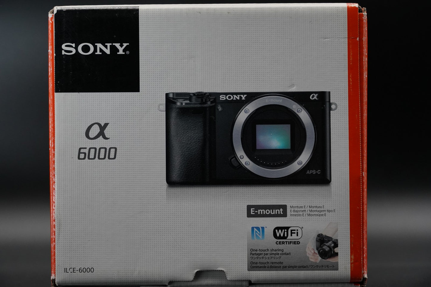 Sony alpha a6000 Digital Mirrorless Camera with Lens Black -35054 cuts- #11204