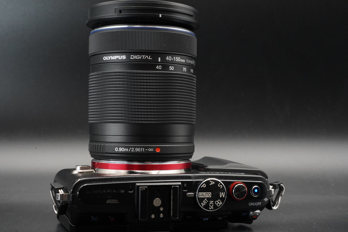 Olympus Pen Lite E-PL6 16.0MP Body Black with Lens US Duty Paid 11345