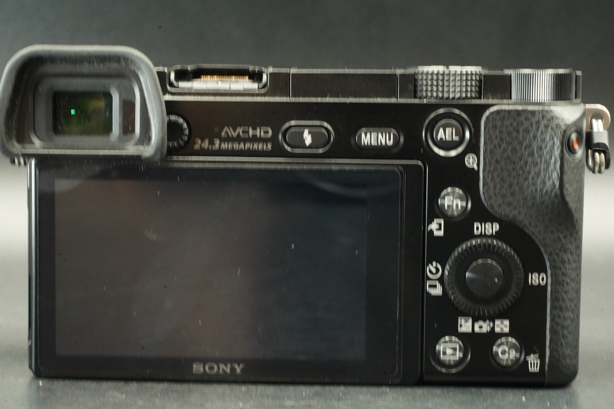 Sony a6000 Digital Mirrorless Camera Black w/ 16-50mm Lens -6746 cut- #12532