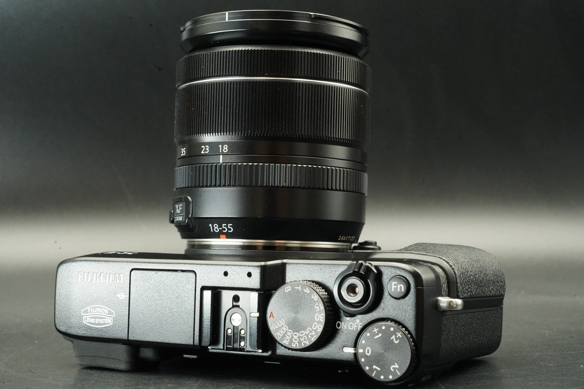 Fujifilm X-E1 w/ XF 18-55mm F/2.8-4 Lens Kit Black US STOCK #12250