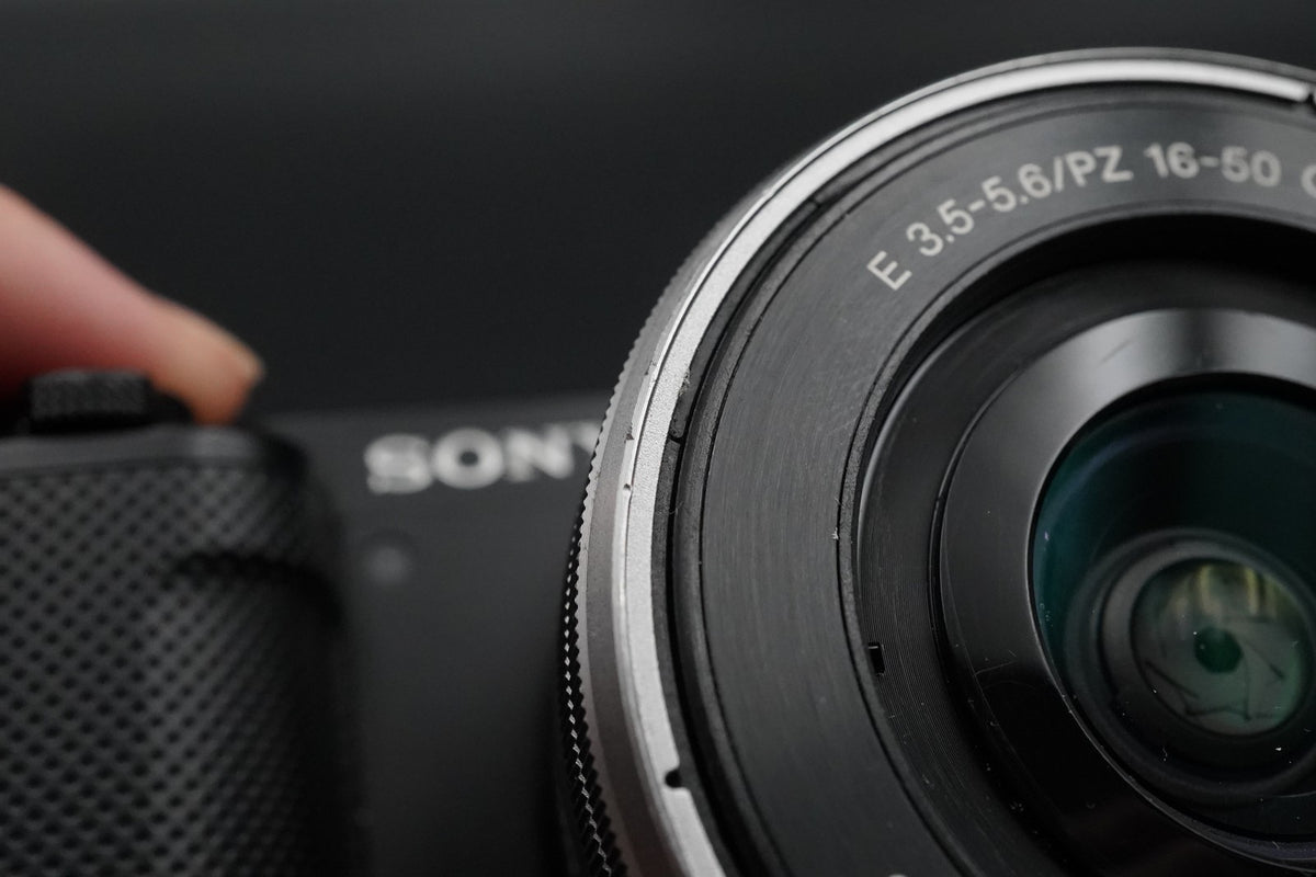 Sony Alpha ZV-E10 Mirrorless Vlog Camera with 2 Lenses Black #10625