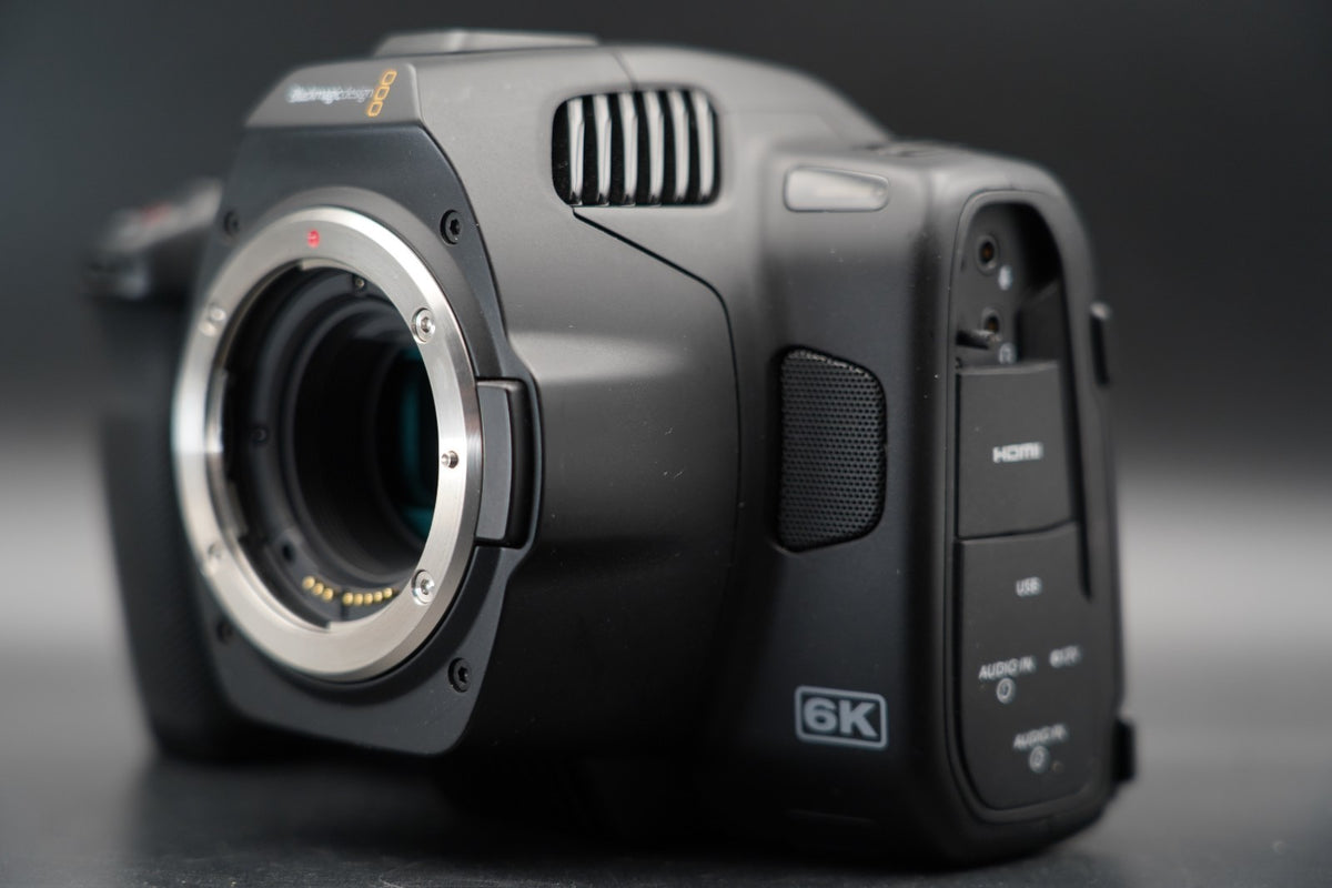 Blackmagic Pocket Cinema Camera 6K CINECAM60KLFL Canon EF Mount US STOCK #10994