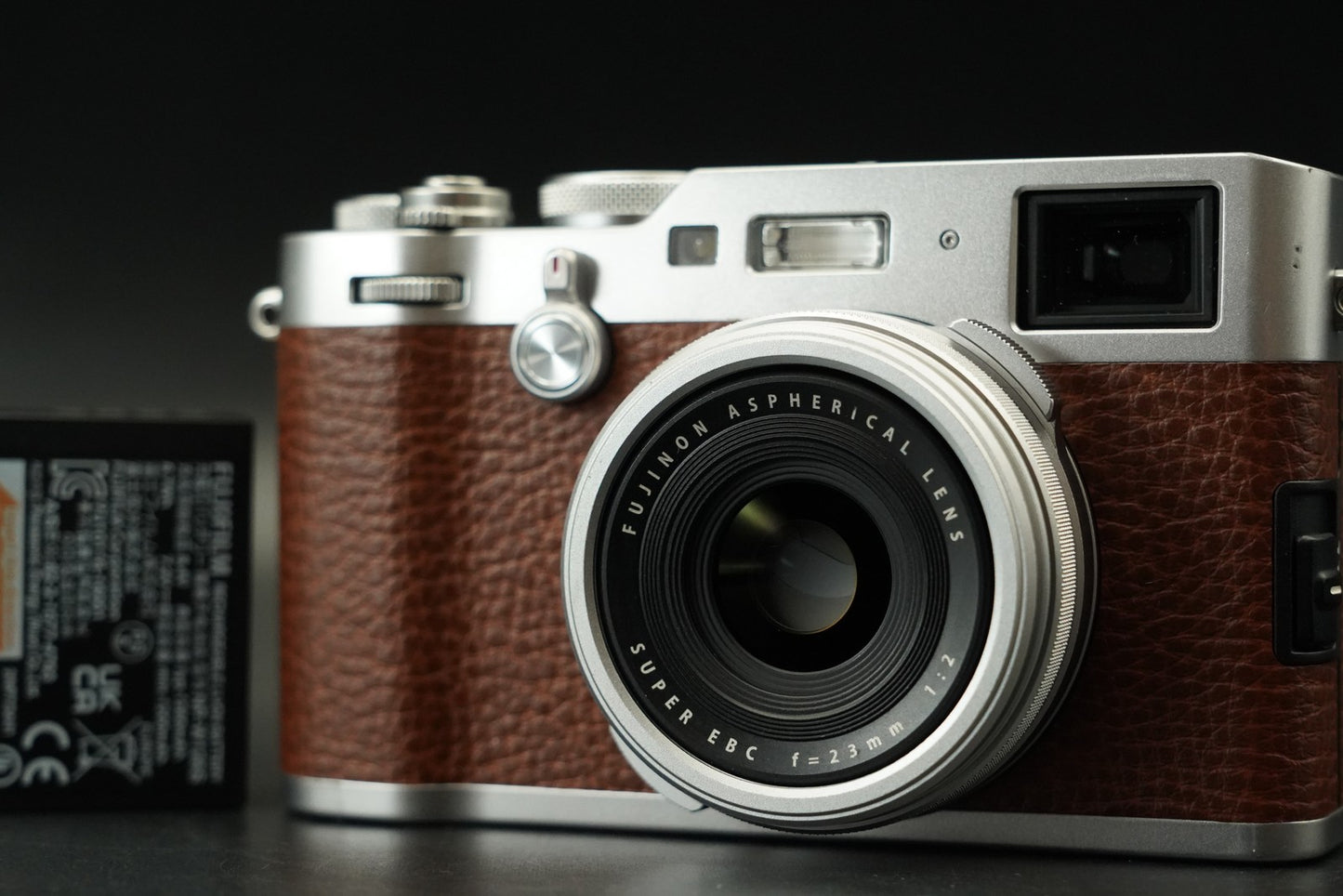 Fujifilm X100F 24.3MP Digital Camera Brown Japan -37400 cuts- #11776