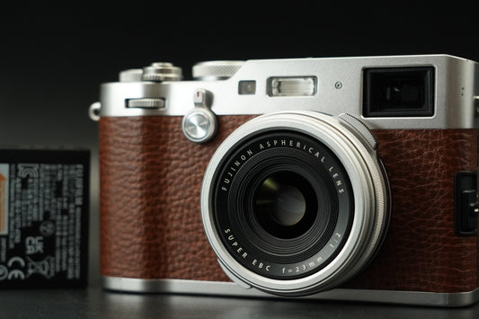 Fujifilm X100F 24.3MP Digital Camera Brown Japan -37400 cuts- #11776