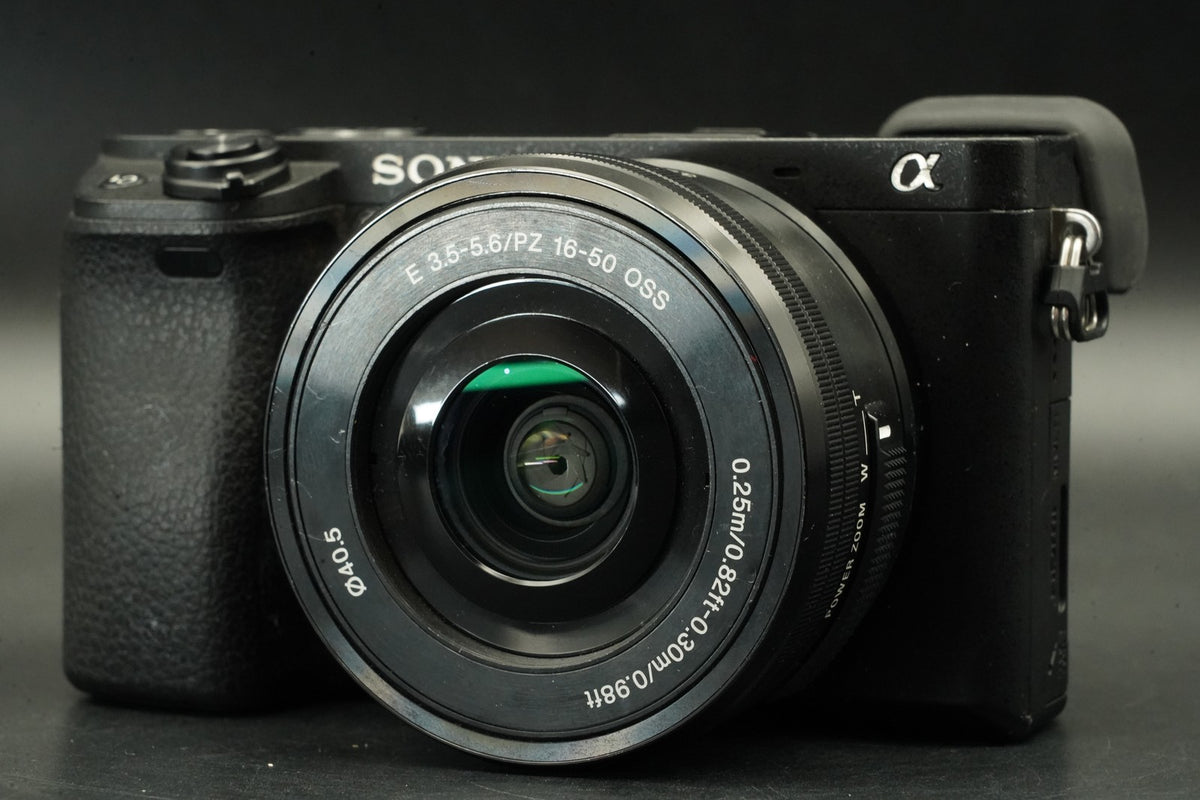 Sony a6300 + 16-50mm PZ Lens Mirrorless Digital Camera Black -2722 cuts- #12359
