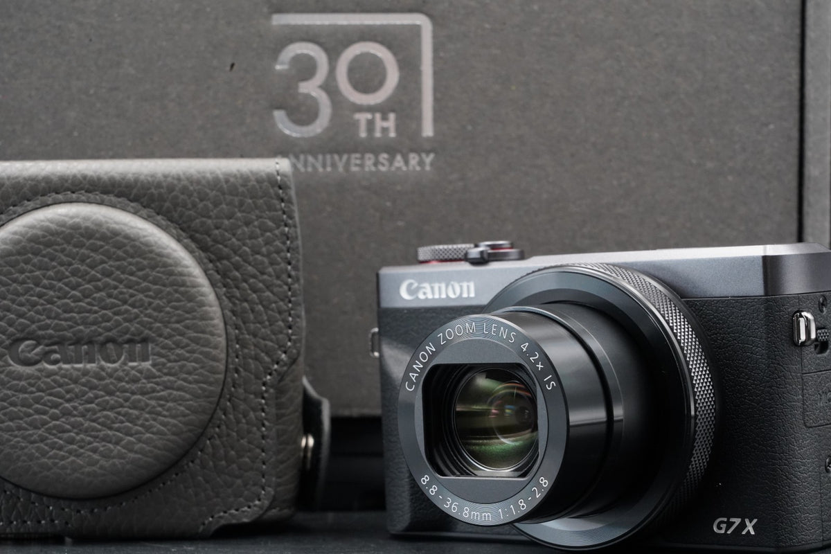 Canon PowerShot G7 X Mark III 30th Anniversary Edition Rare ALMOST UNUSED #11359