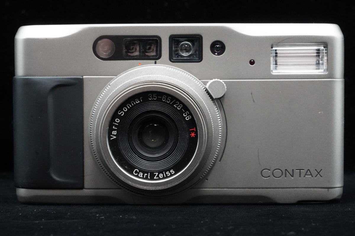 Contax TVS Point Shoot 35mm Film Vintage Camera Tested US STOCK #9747