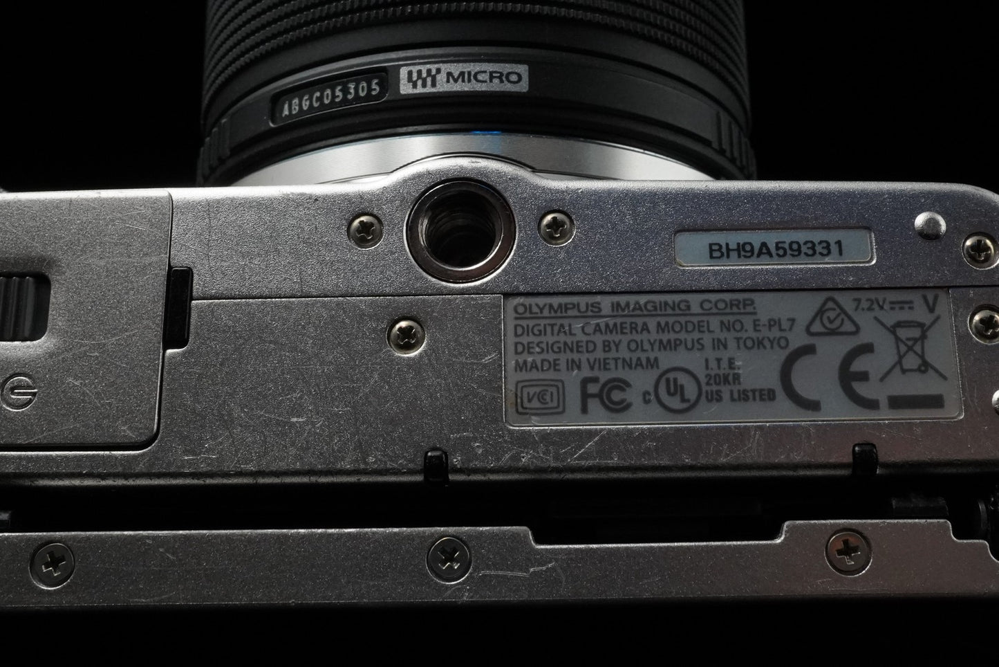 Olympus PEN E-PL7 Digital Camera Silver with 14-42mm Lens US Duty Paid 10151